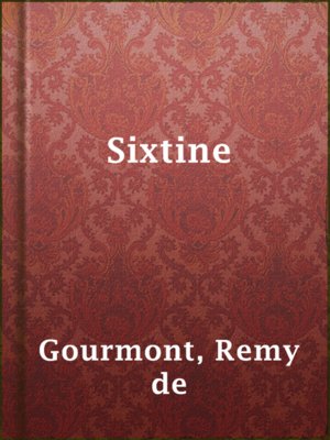 cover image of Sixtine